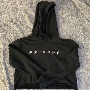 FRIENDS Crop Hoodie